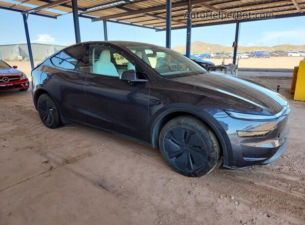 7SAYGDED4TA582529 2026 TESLA MODEL Gray Delantero derecho