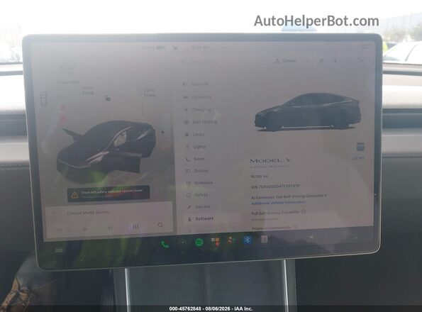 7SAYGDED4TF397979 2026 TESLA MODEL Y Black 