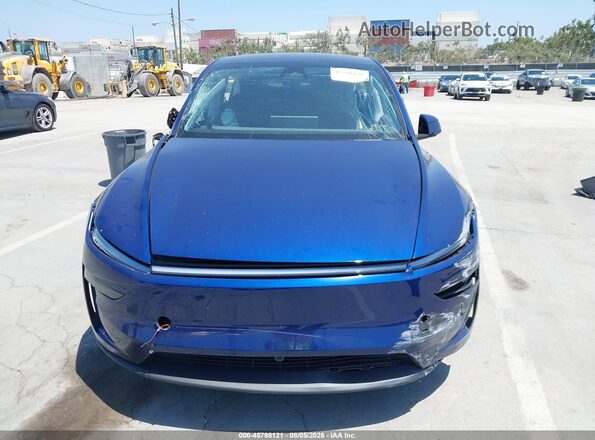 7SAYGDED4TF430804 2026 TESLA MODEL Y Blue Rear interior view