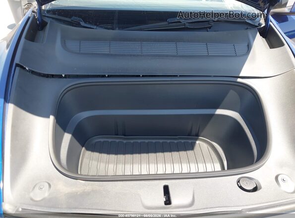 7SAYGDED4TF430804 2026 TESLA MODEL Y Blue Rear view