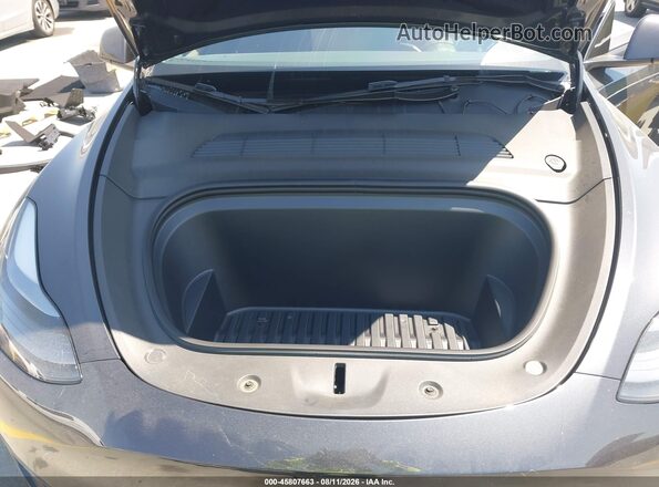 7SAYGDED5SF314090 2025 TESLA MODEL Y Gray Rear view