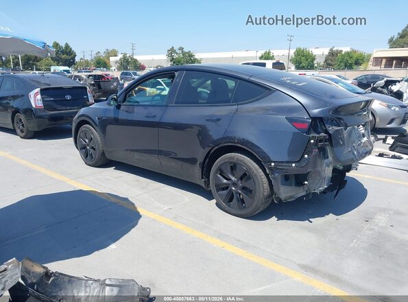7SAYGDED5SF314090 2025 TESLA MODEL Y Gray Rear left