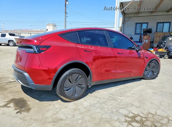 7SAYGDED5TF377045 2026 TESLA MODEL Красный Задняя правая четверть