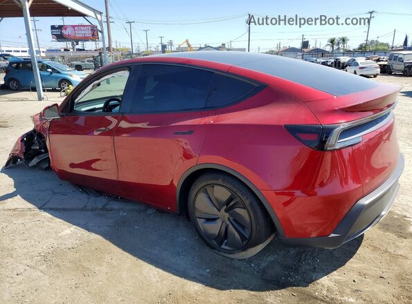 7SAYGDED5TF377045 2026 TESLA MODEL Красный Задняя левая четверть