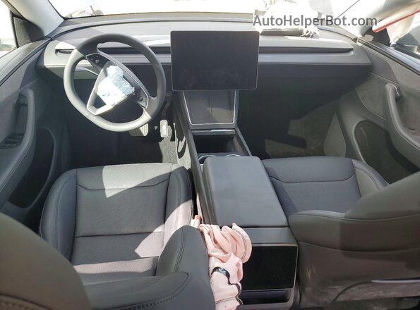 7SAYGDED5TF387297 2026 TESLA MODEL Gray Widok deski rozdzielczej
