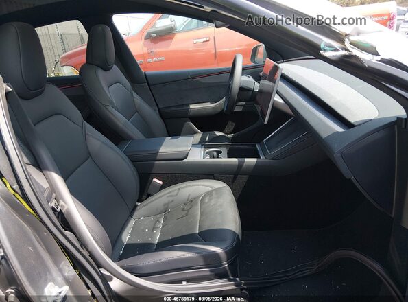 7SAYGDED5TF612706 2026 TESLA MODEL Y Gray Front interior view