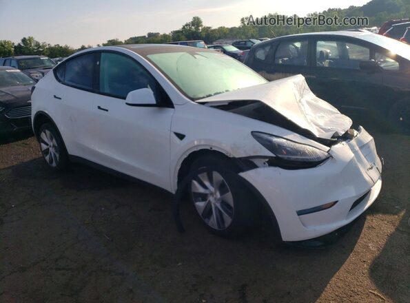 7SAYGDED6PF940819 2023 TESLA MODEL Белый Передняя правая четверть