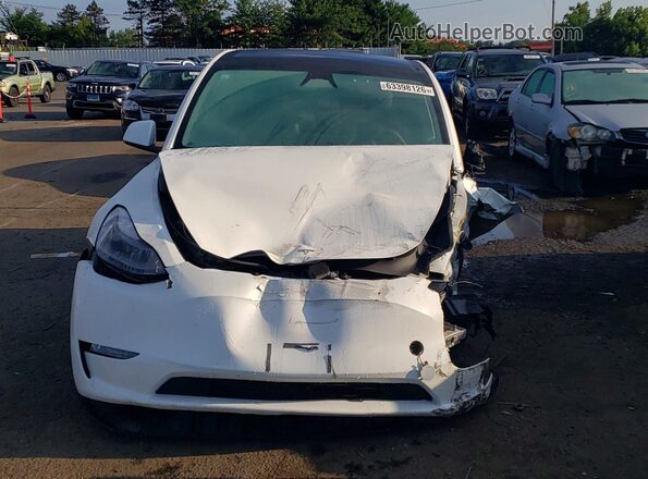7SAYGDED6PF940819 2023 TESLA MODEL Белый Вид спереди