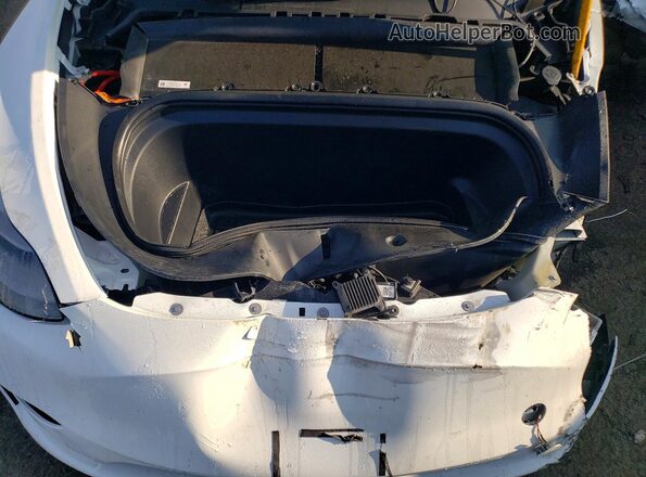 7SAYGDED6PF940819 2023 TESLA MODEL Белый Вид задней части салона