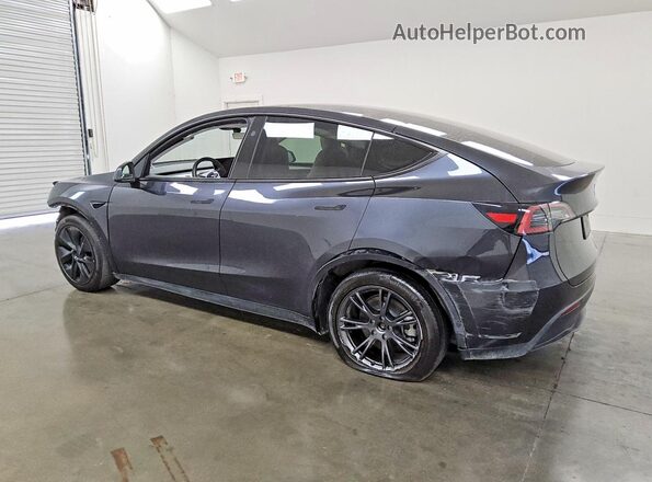 7SAYGDED6SF237231 2025 TESLA MODEL Gray Trasero izquierdo