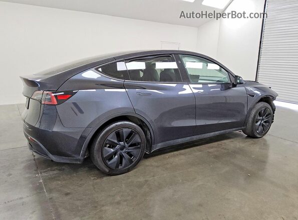 7SAYGDED6SF237231 2025 TESLA MODEL Gray Trasero derecho