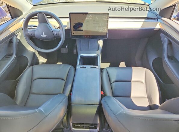 7SAYGDED7PF976566 2023 TESLA MODEL Blue წინა პანელის ხედი
