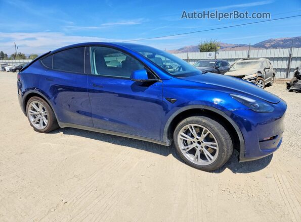 7SAYGDED7PF976566 2023 TESLA MODEL Blue წინა მარჯვენა