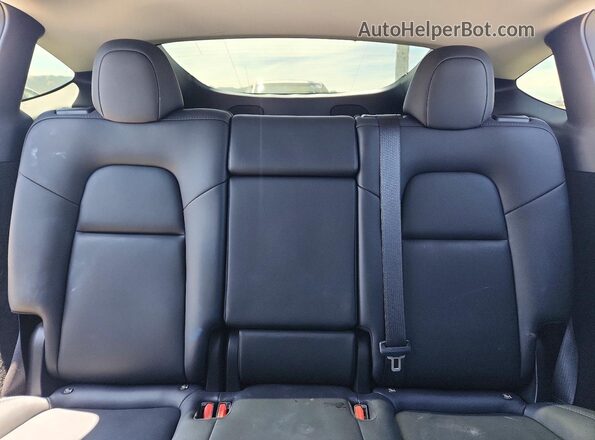 7SAYGDED7PF976566 2023 TESLA MODEL Blue უკანა სავარძლების ხედი