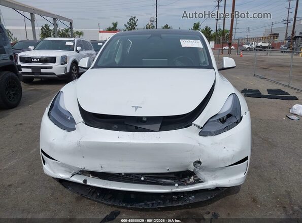 7SAYGDED7SF312941 2025 TESLA MODEL Y Белый Вид сзади