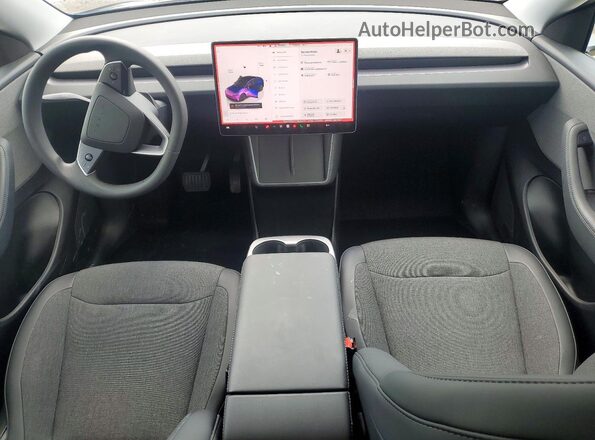 7SAYGDED7TA598711 2026 TESLA MODEL Charcoal წინა პანელის ხედი