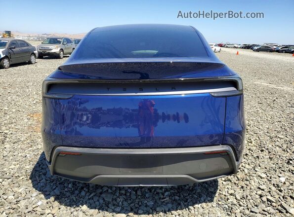 7SAYGDED7TF587646 2026 TESLA MODEL Blue Հետևի տեսք