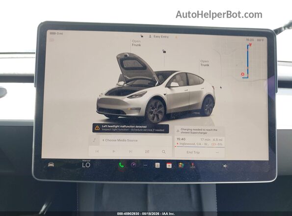 7SAYGDED8RF126531 2024 TESLA MODEL Y White 