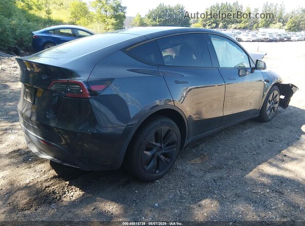 7SAYGDED8RF151154 2024 TESLA MODEL Y Черный Задняя правая четверть