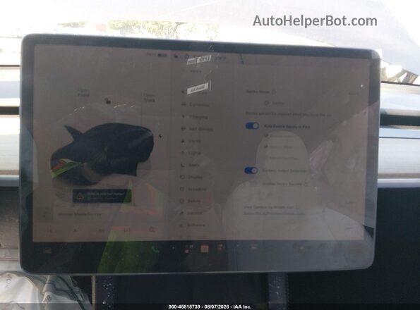 7SAYGDED8RF151154 2024 TESLA MODEL Y Черный Вид задних сидений
