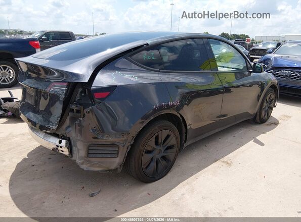 7SAYGDED8SF259568 2025 TESLA MODEL Y Серый Задняя правая четверть