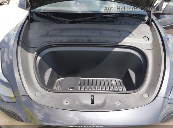 7SAYGDED8SF259568 2025 TESLA MODEL Y Серый Вид сзади