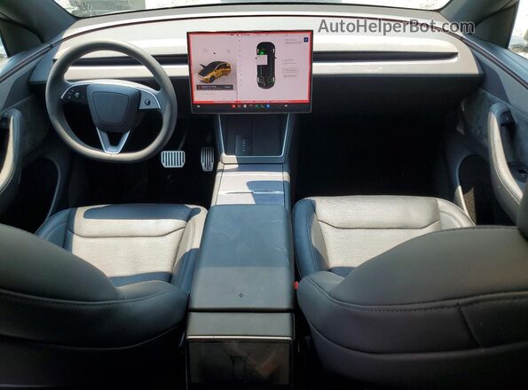 7SAYGDED8TF575666 2026 TESLA MODEL Угольный Вид панели приборов
