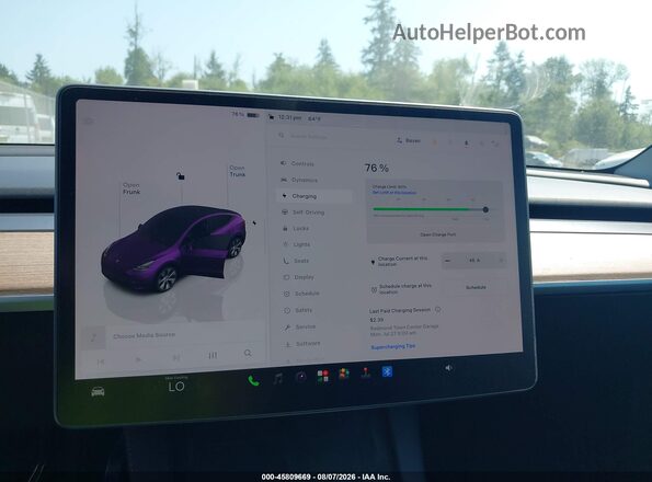 7SAYGDED9PF956836 2023 TESLA MODEL Y Серый 