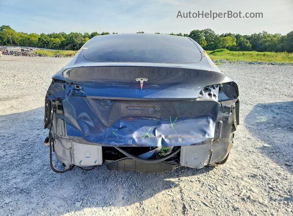 7SAYGDED9PF958361 2023 TESLA MODEL Gray Widok z tyłu