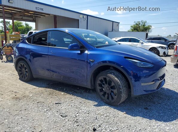 7SAYGDED9RF158114 2024 TESLA MODEL Blue Delantero derecho