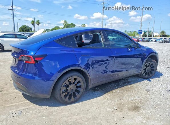 7SAYGDED9RF158114 2024 TESLA MODEL Blue Trasero derecho