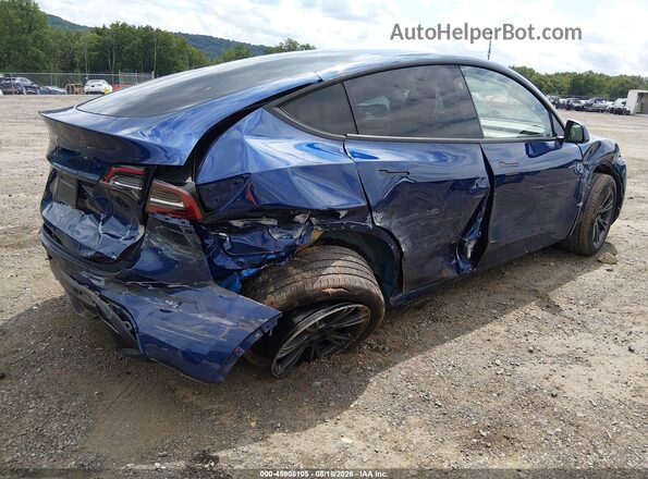 7SAYGDED9RF162888 2024 TESLA MODEL Y Blue Tył prawy