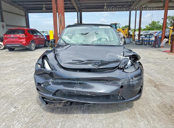 7SAYGDED9RF163555 2024 TESLA MODEL Gray Вид панелі приладів