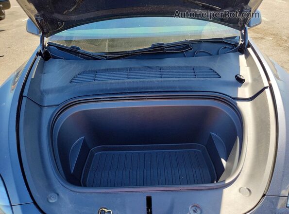 7SAYGDED9SF250524 2025 TESLA MODEL Серый Вид подкапотного пространства