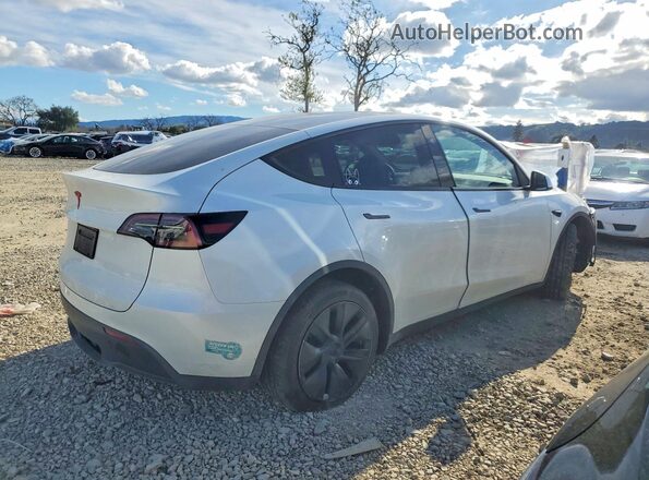 7SAYGDED9SF321592 2025 TESLA MODEL Белый Задняя правая четверть