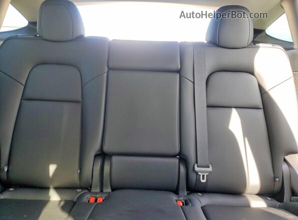 7SAYGDED9SF321592 2025 TESLA MODEL Белый Вид задних сидений