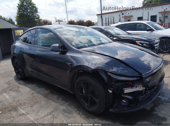 7SAYGDED9TA437485 2026 TESLA MODEL Y Серый Вид задней части салона