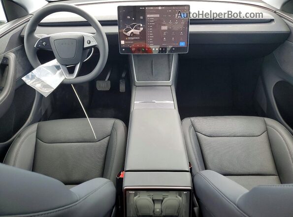 7SAYGDED9TA500973 2026 TESLA MODEL White Вид панелі приладів