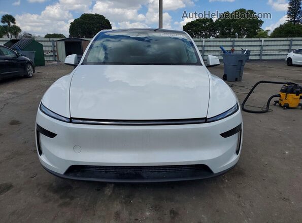 7SAYGDED9TA500973 2026 TESLA MODEL White Вид спереду