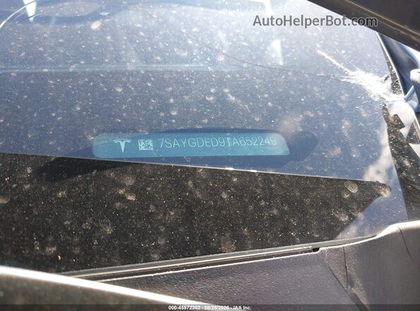 7SAYGDED9TA652249 2026 TESLA MODEL Y Серый Вид подкапотного пространства