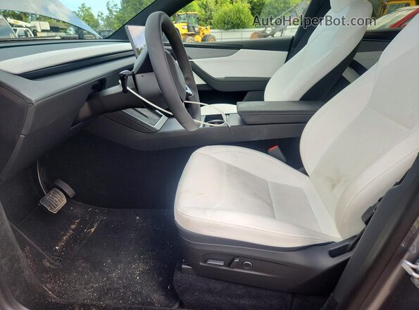7SAYGDED9TA719710 2026 TESLA MODEL Charcoal Front interior view