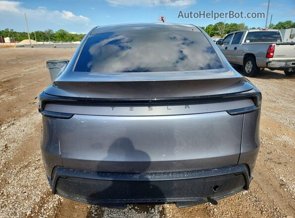 7SAYGDED9TA719710 2026 TESLA MODEL Charcoal Rear view
