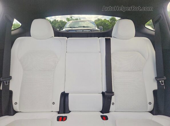 7SAYGDED9TA719710 2026 TESLA MODEL Charcoal Rear seats view