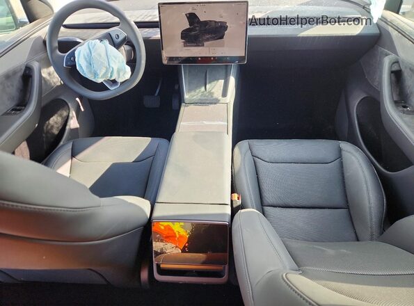 7SAYGDED9TF525438 2026 TESLA MODEL Черный Вид панели приборов