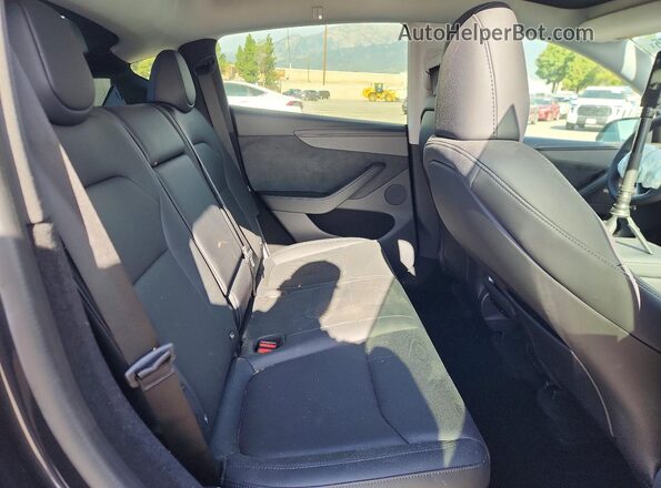 7SAYGDED9TF525438 2026 TESLA MODEL Черный Вид задних сидений