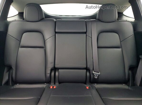 7SAYGDEDXPF941424 2023 TESLA MODEL White Widok tylnych siedzeń