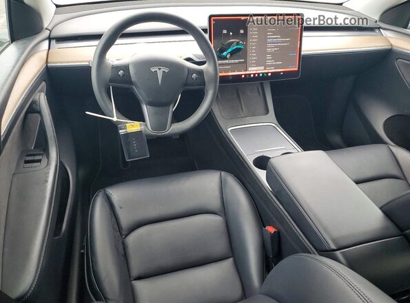 7SAYGDEDXPF941424 2023 TESLA MODEL White Widok deski rozdzielczej