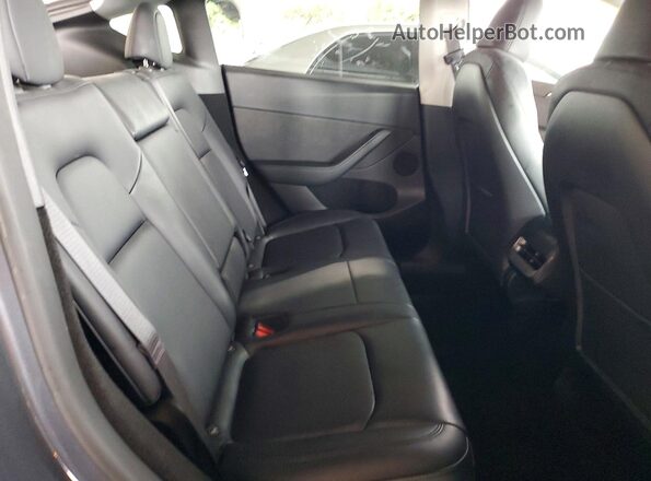 7SAYGDEDXPF944114 2023 TESLA MODEL Черный Вид задних сидений