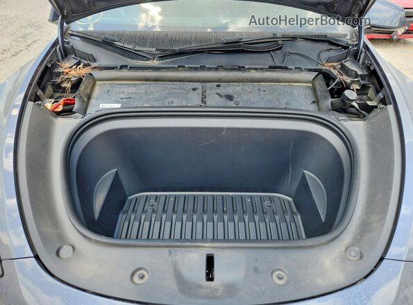 7SAYGDEDXPF949703 2023 TESLA MODEL Серый Вид задней части салона