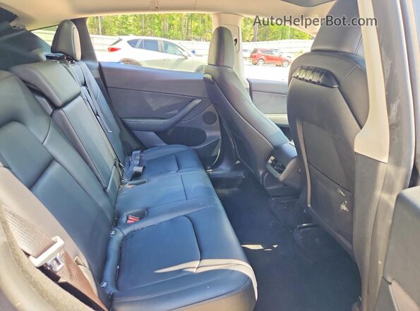 7SAYGDEDXPF949703 2023 TESLA MODEL Серый Вид задних сидений